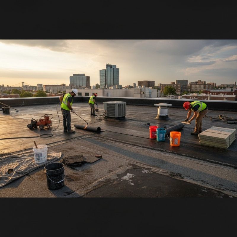 Flat Roof Patching
