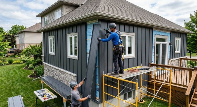 Sheet Metal Siding Replacement in Fairfield County, CT