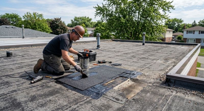 Flat Roof Repair Service